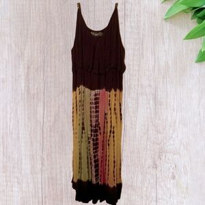 🌈 NWOT Tie dye dress really cute!